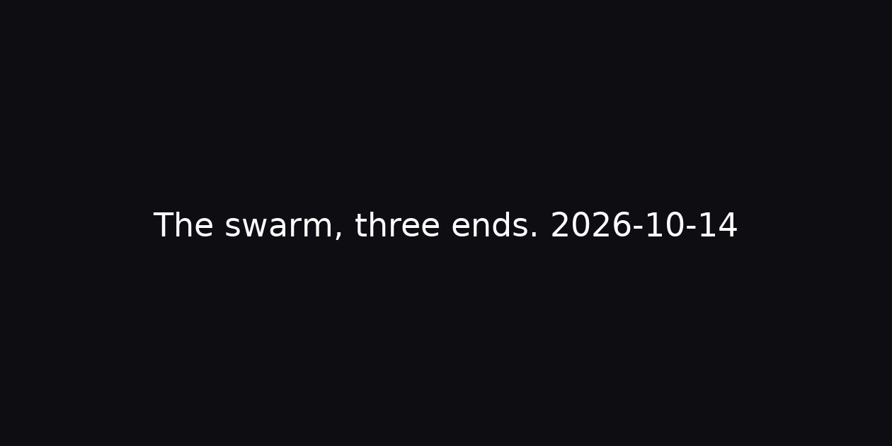 The swarm from above and the leading drone's eye, sixteen frames
